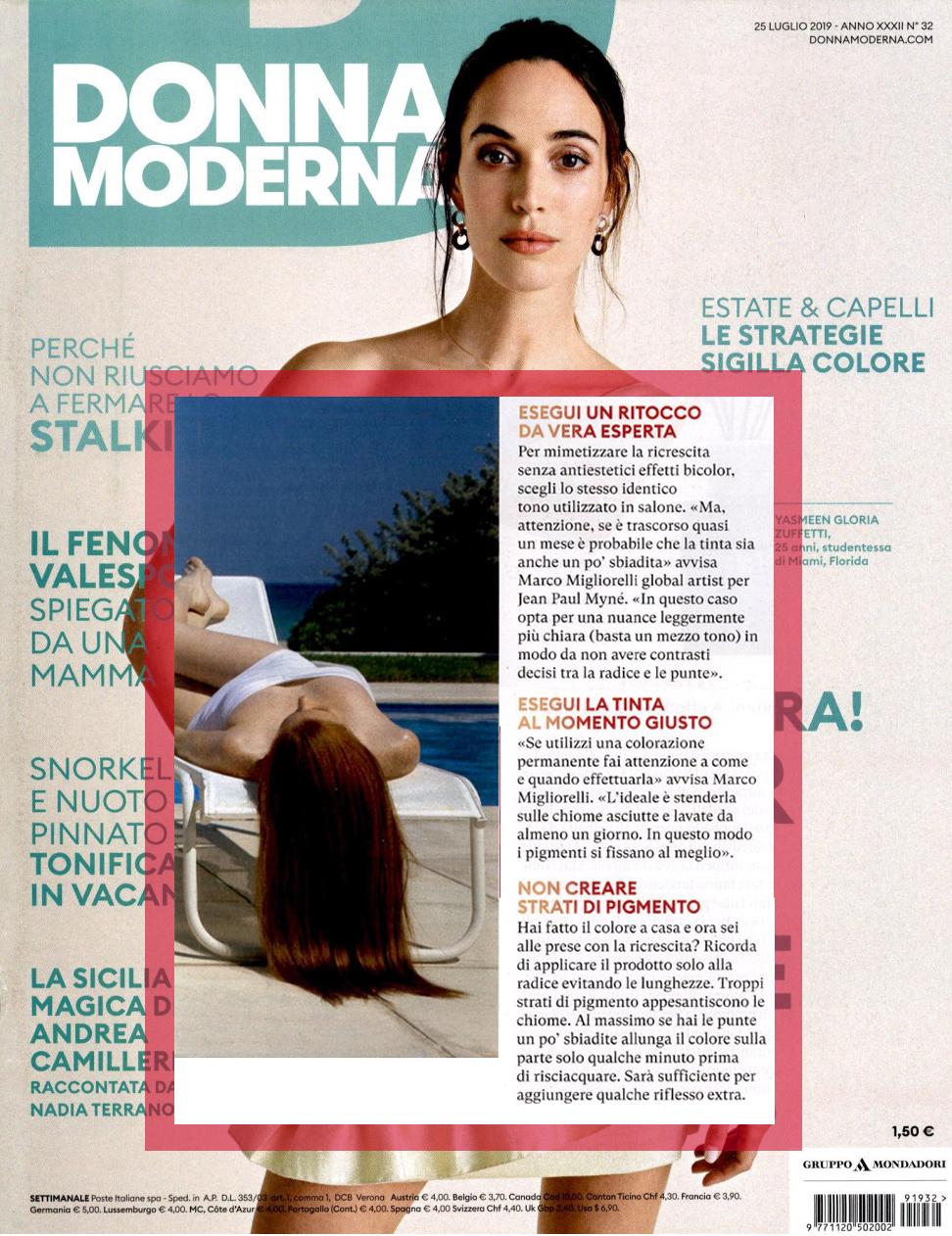 DONNA MODERNA LUGLIO 2019